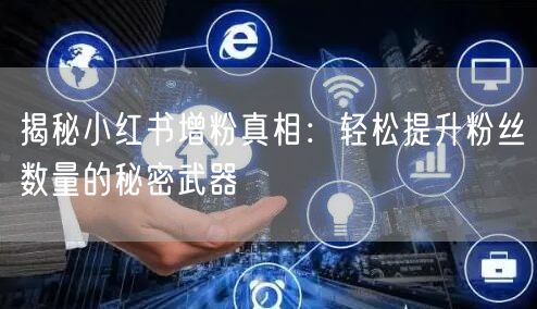 揭秘小红书增粉真相:轻松提升粉丝数量的秘密武器