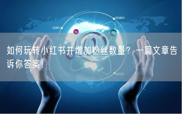 如何玩转小红书并增加粉丝数量?一篇文章告诉你答案!