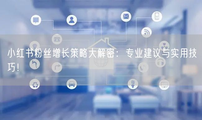 小红书粉丝增长策略大解密:专业建议与实用技巧!